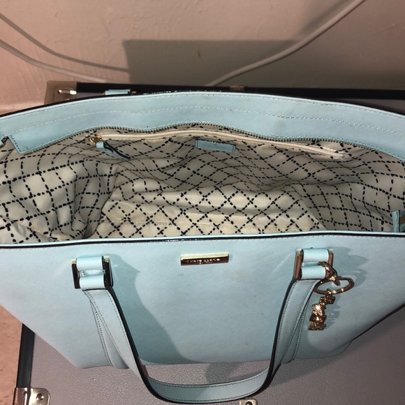Kate Spade Newbury Lane Blue Hydrangea USED - Picture 4 of 6